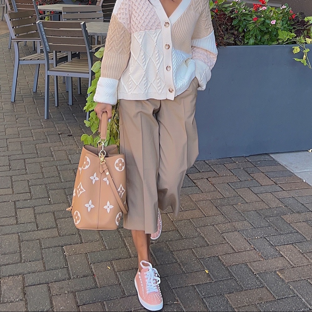 Clôturé shop Iris  & Ink camel cropped straight cut pants